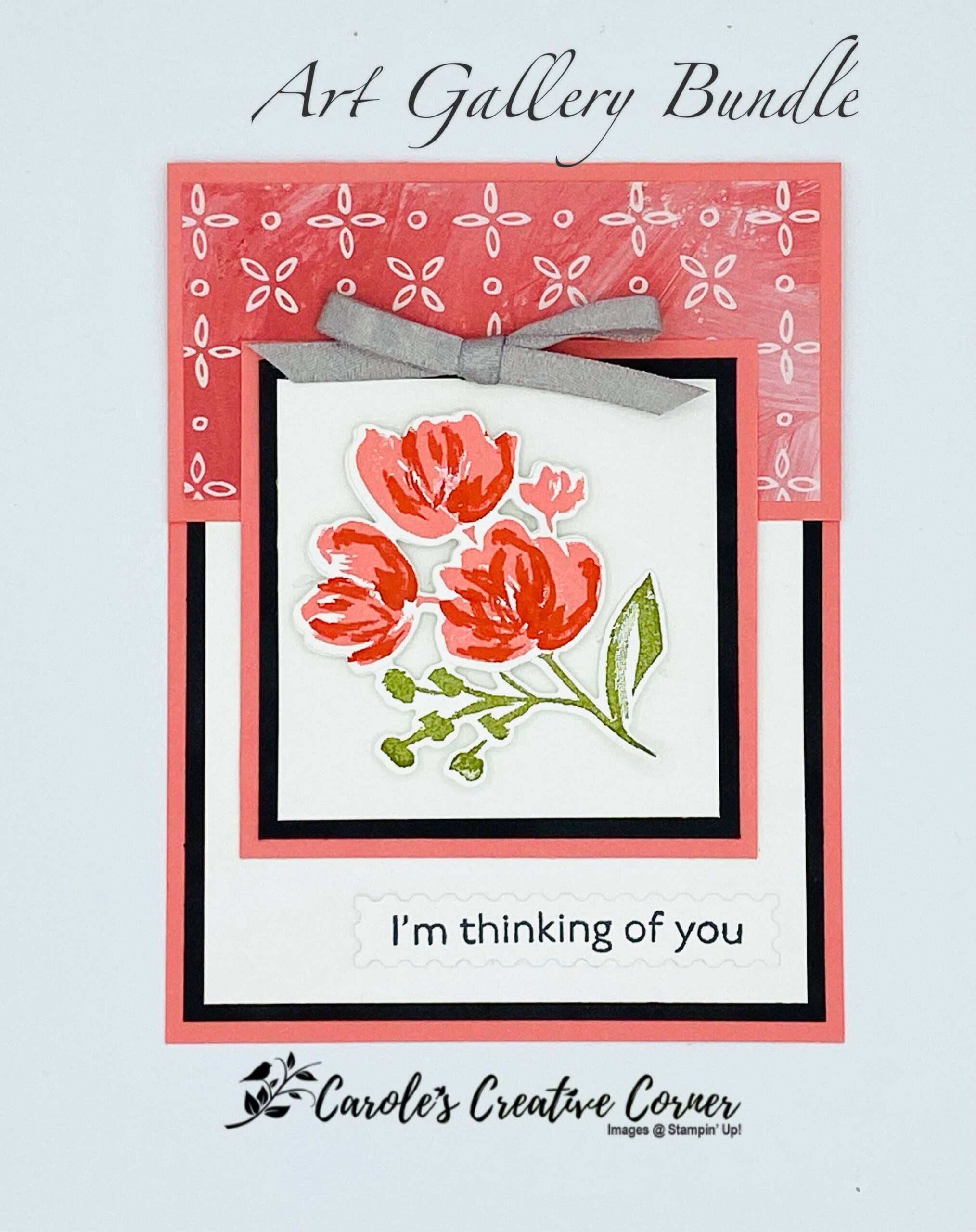 Art Gallery Bundle Thinking of You Card